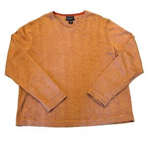 Cezani 100% Extra Fine Merino Wool Sweater XL